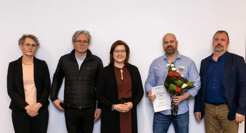 Styrkinn hlaut Jón Pétur Jóelsson nýdoktor við Háskóla Íslands og Landspítala